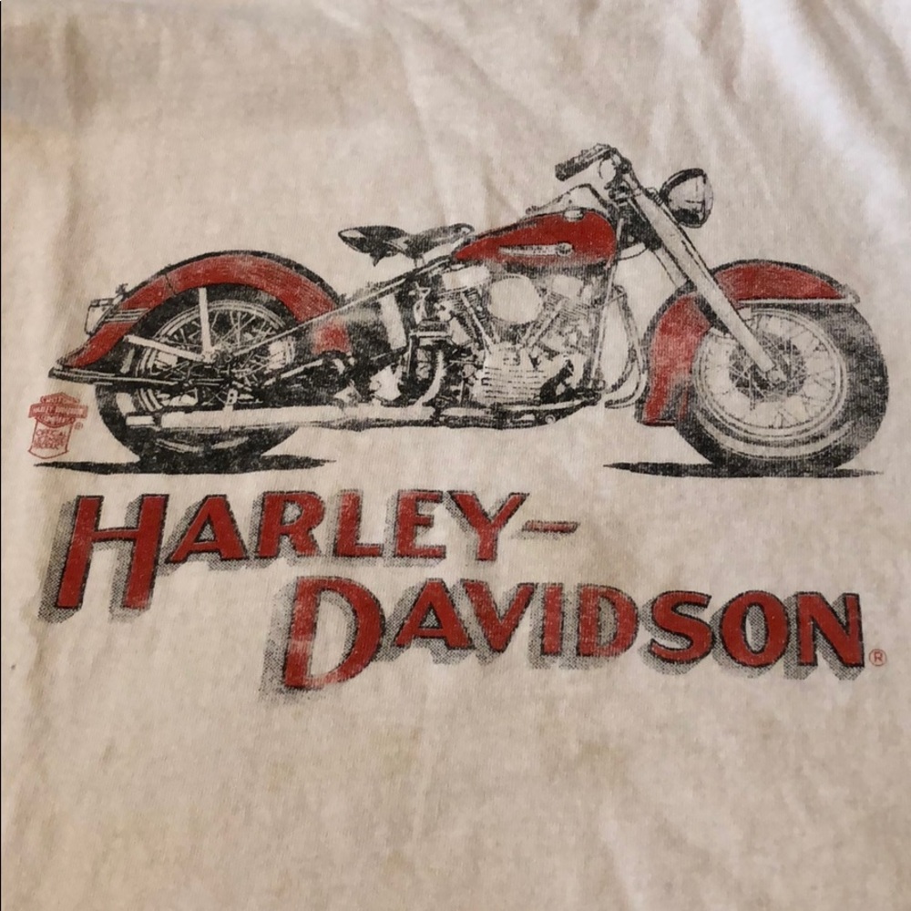 Vintage single-stitch Harley Davidson tee